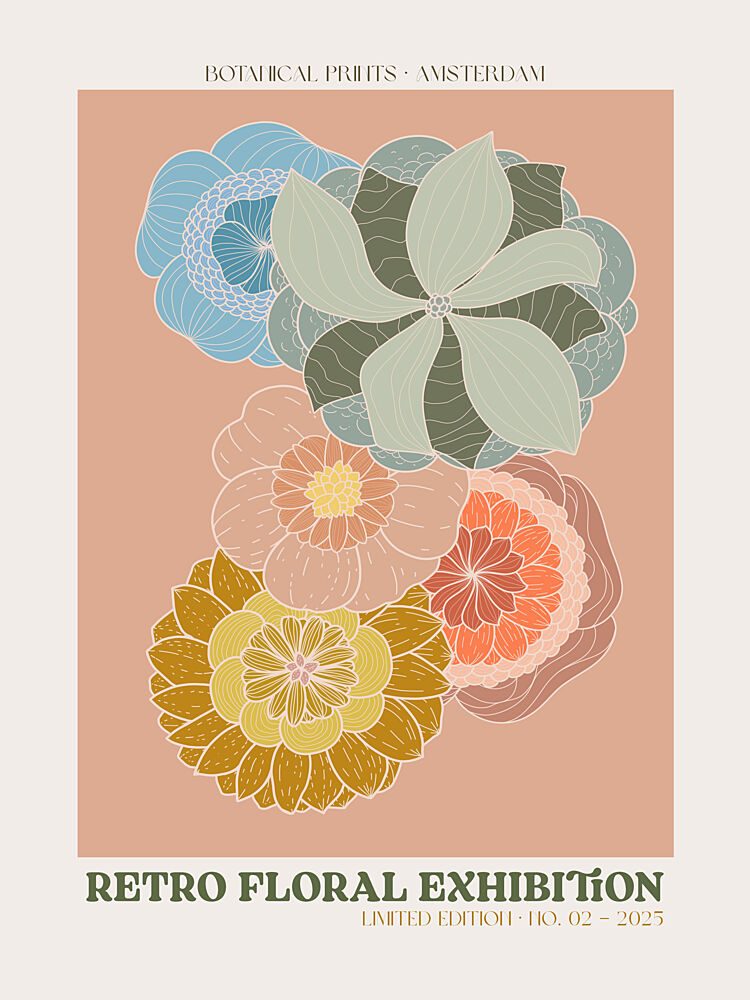 Vintage Bloom Showcase art print by Treechild for $57.95 CAD