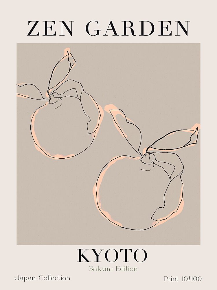 Serene Oranges art print by Treechild for $57.95 CAD