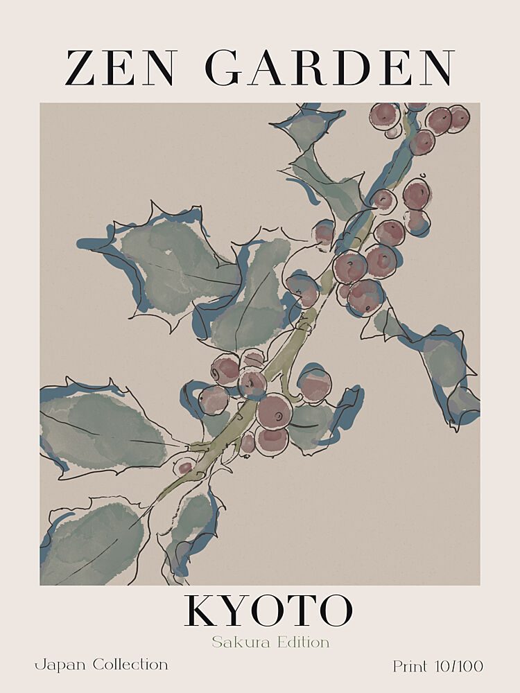 Sakura Serenity art print by Treechild for $57.95 CAD