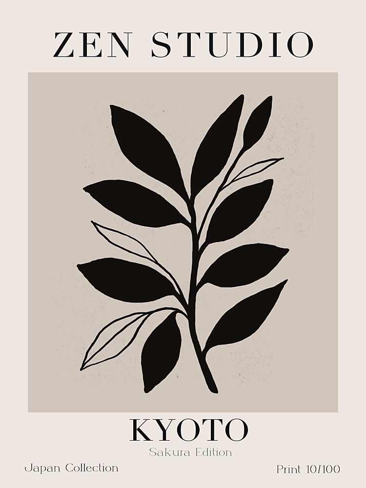 Sakura Silhouette art print by Treechild for $57.95 CAD