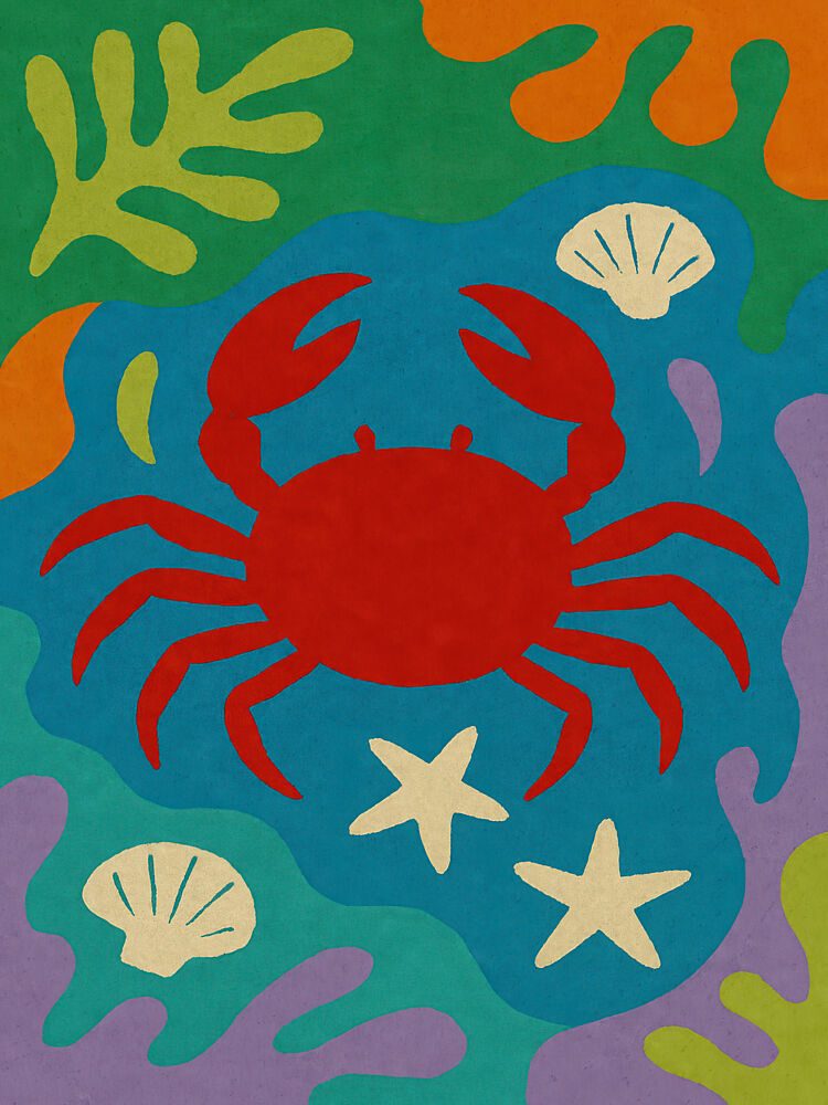 Vibrant Sea Life art print by Treechild for $57.95 CAD