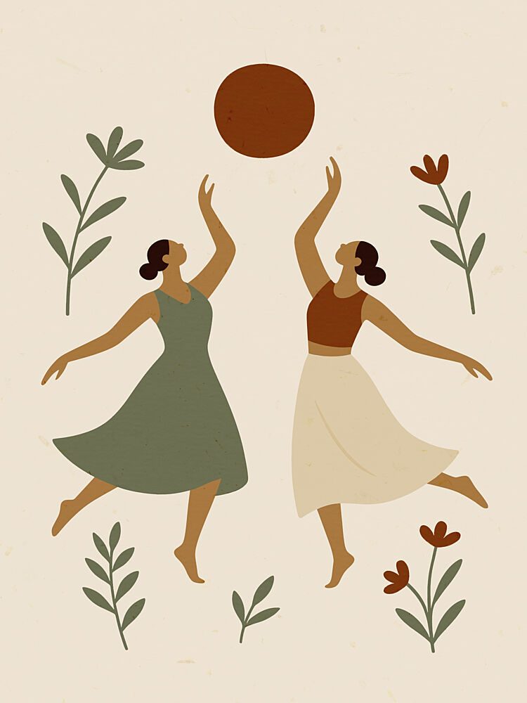 Sunlit Dance art print by Treechild for $57.95 CAD