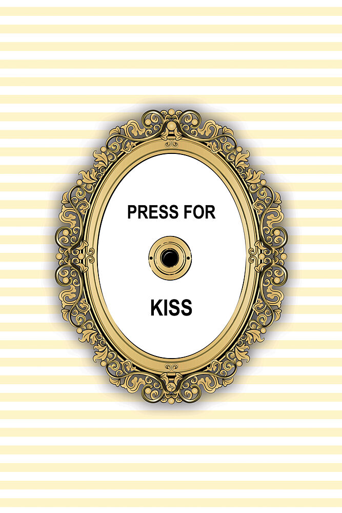 Press for Kiss art print by Martina for $57.95 CAD