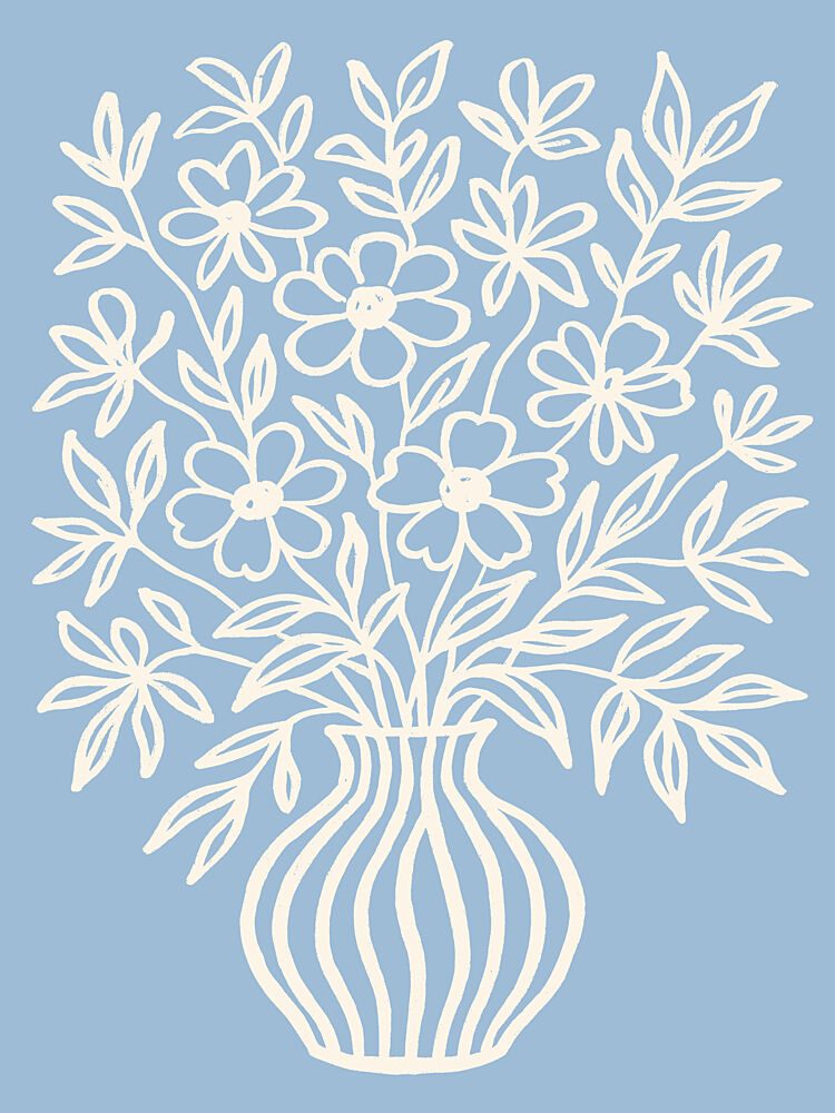 Floral Serenity art print by Treechild for $57.95 CAD