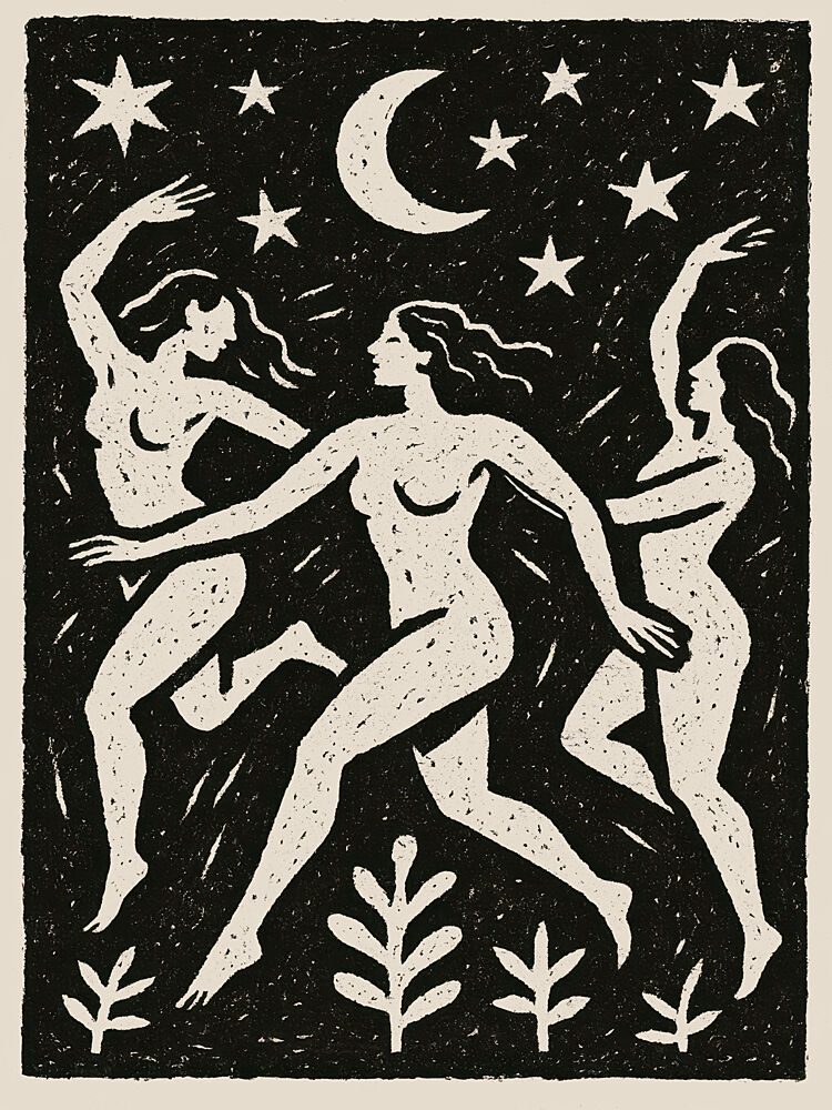 Moonlit Dance art print by Treechild for $57.95 CAD
