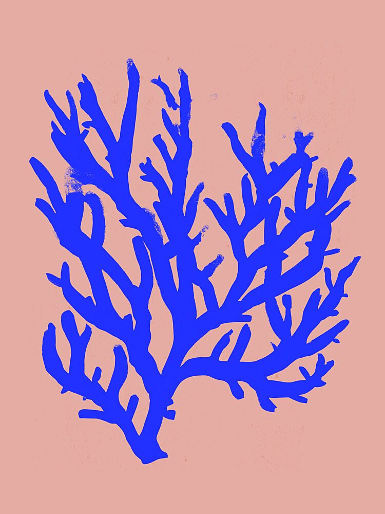 Coral Silhouette art print by Treechild for $57.95 CAD