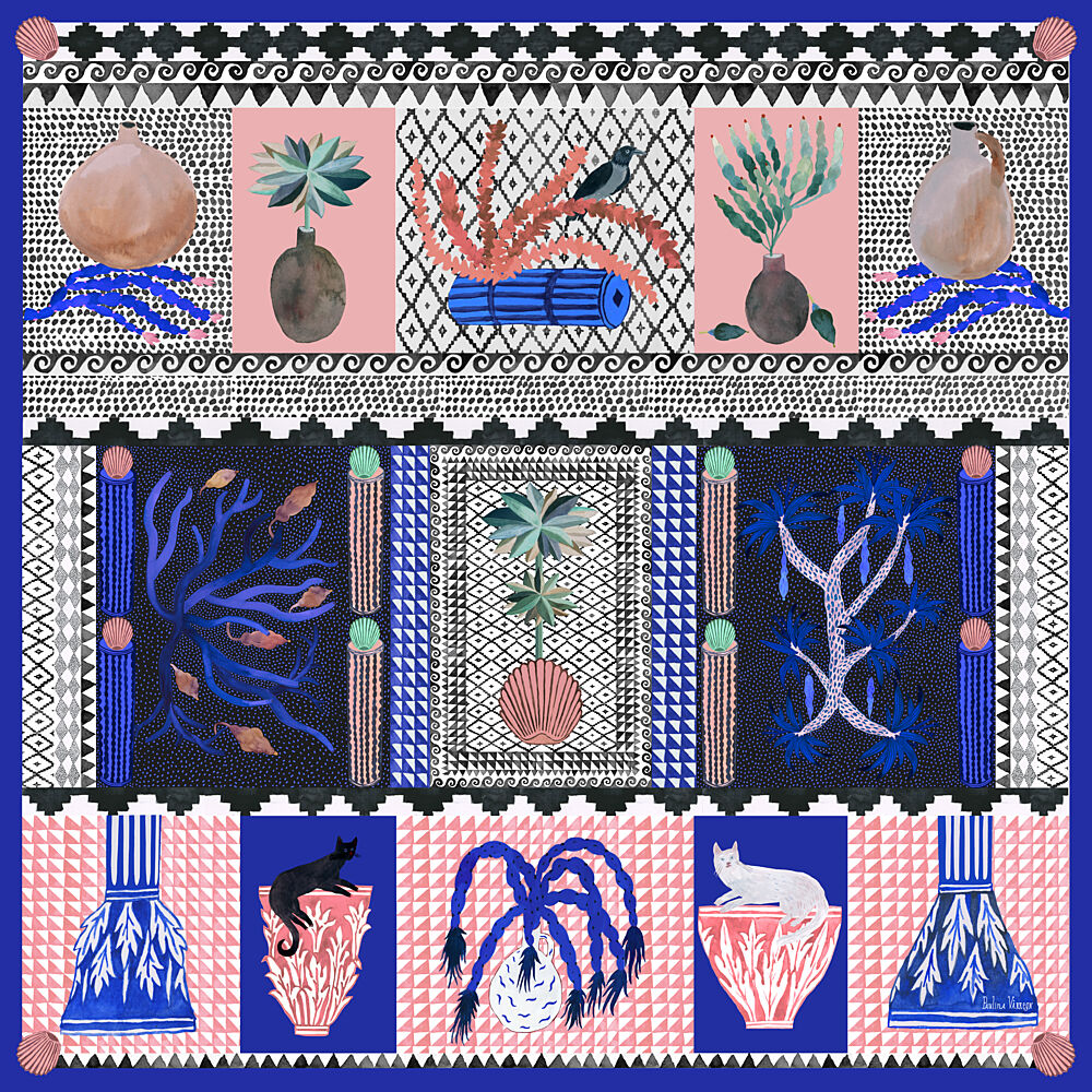 Bohemian Folk Patterns art print by Paulina Varregn for $57.95 CAD