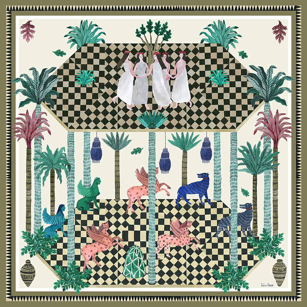 Dancing Muses art print by Paulina Varregn for $57.95 CAD