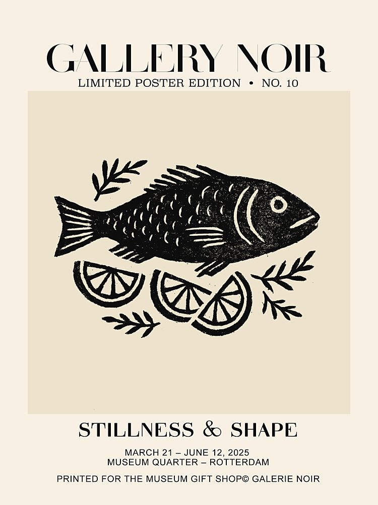 Fish and Citrus art print by Treechild for $57.95 CAD