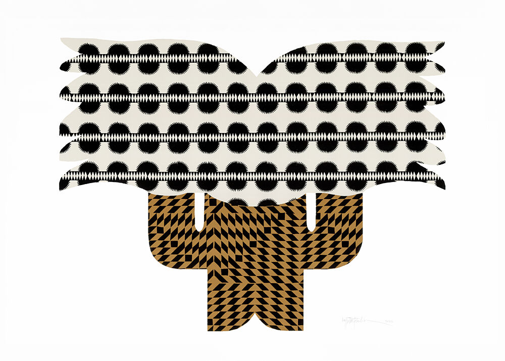 Bold Patterned Forms art print by Paulina Varregn for $57.95 CAD