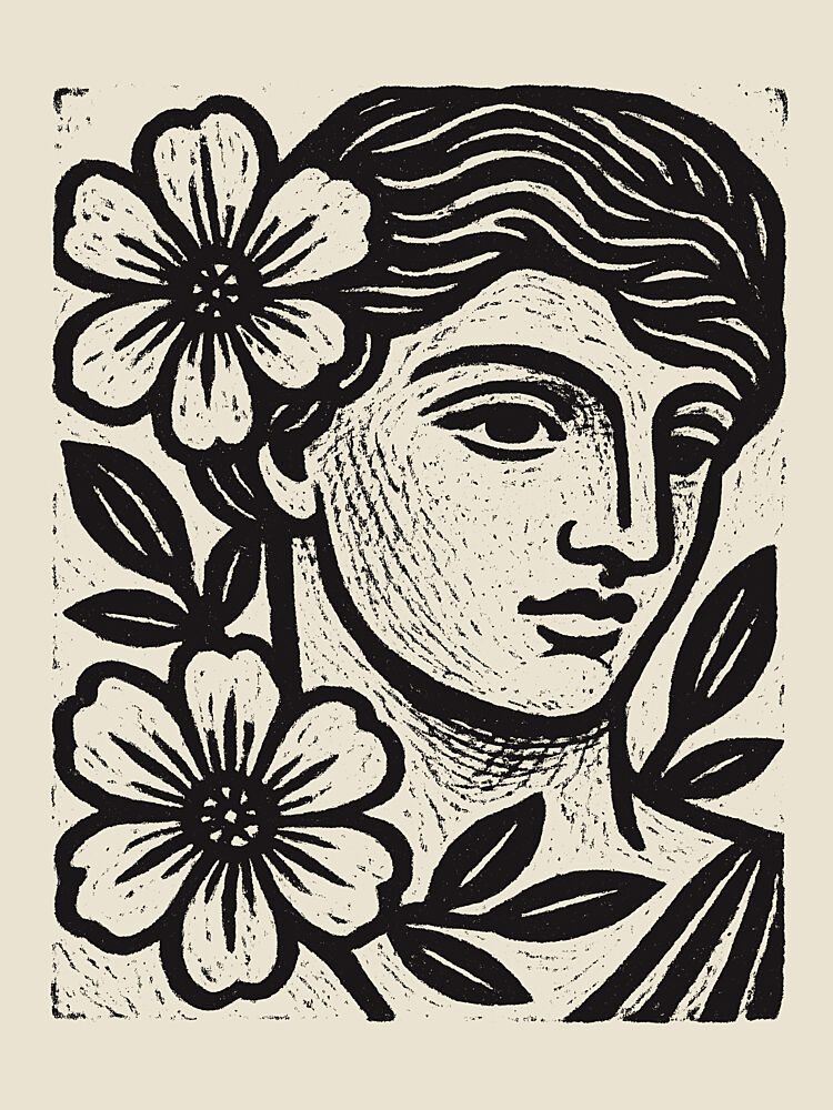 Floral Serenity art print by Treechild for $57.95 CAD