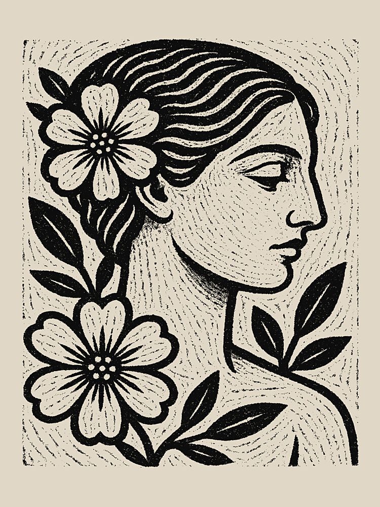 Floral Serenity art print by Treechild for $57.95 CAD