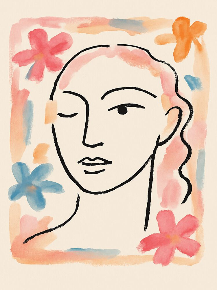 Winking Bloom Essence art print by Treechild for $57.95 CAD