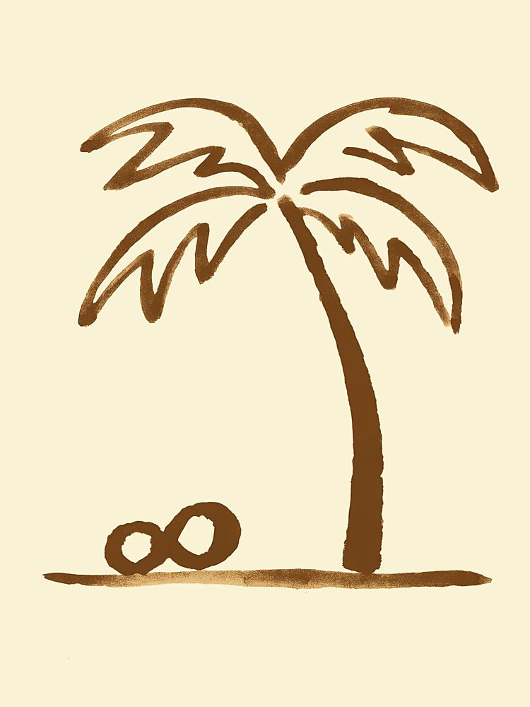 Palm Infinity Scene art print by Treechild for $57.95 CAD