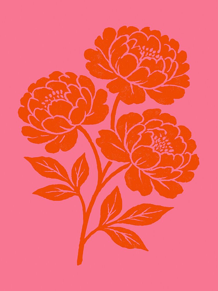 Blooming Trio art print by Treechild for $57.95 CAD