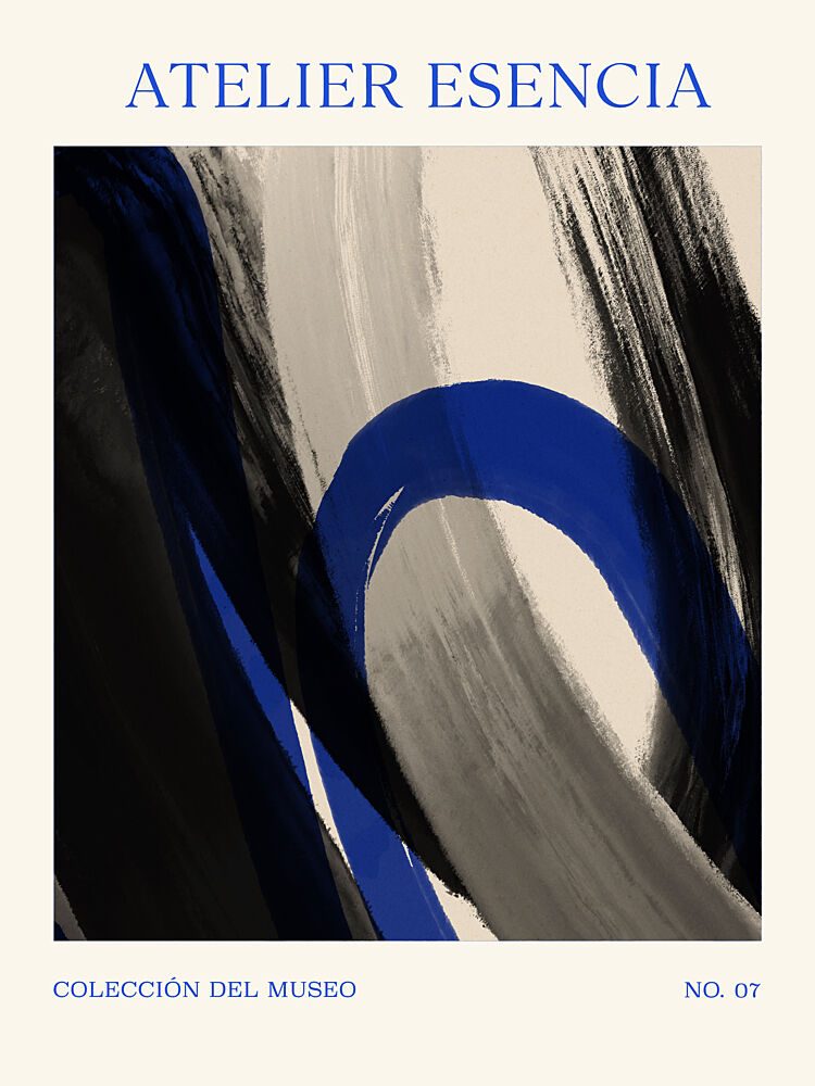 Blue Essence Flow art print by Treechild for $57.95 CAD