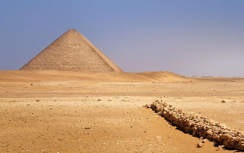 Egyptian Pyramid Desert art print by Antoni Figueras for $57.95 CAD