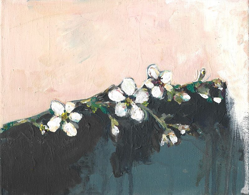 Spring Almond Blossoms art print by Alice White for $57.95 CAD