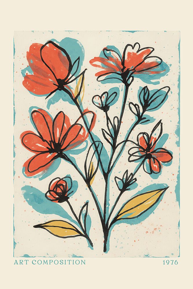 Blooming Sketches art print by Treechild for $57.95 CAD
