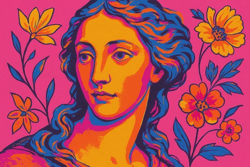 Vibrant Elegance art print by Treechild for $57.95 CAD