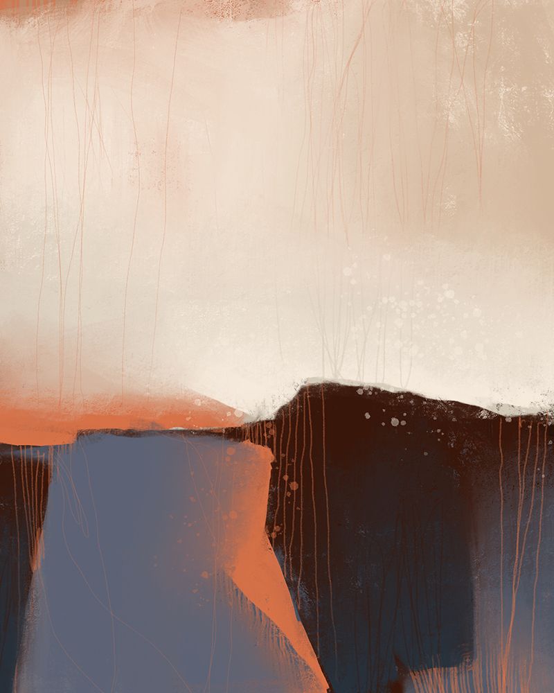 Warm Horizon art print by Mansi Saxena for $57.95 CAD
