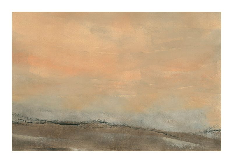 Earthy Horizon Landscape art print by Hilde Hveding Havardsen for $57.95 CAD
