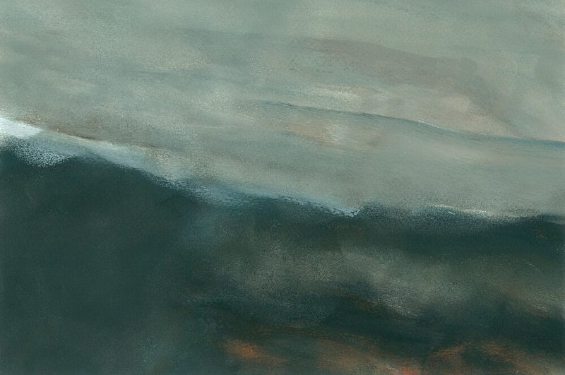 Abstract Ocean Swell art print by Hilde Hveding Havardsen for $57.95 CAD