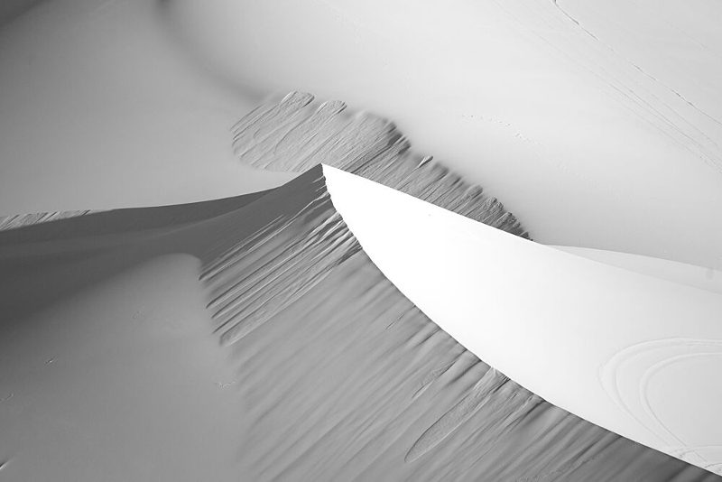 Abstract Sand Forms art print by Gina Buliga for $57.95 CAD