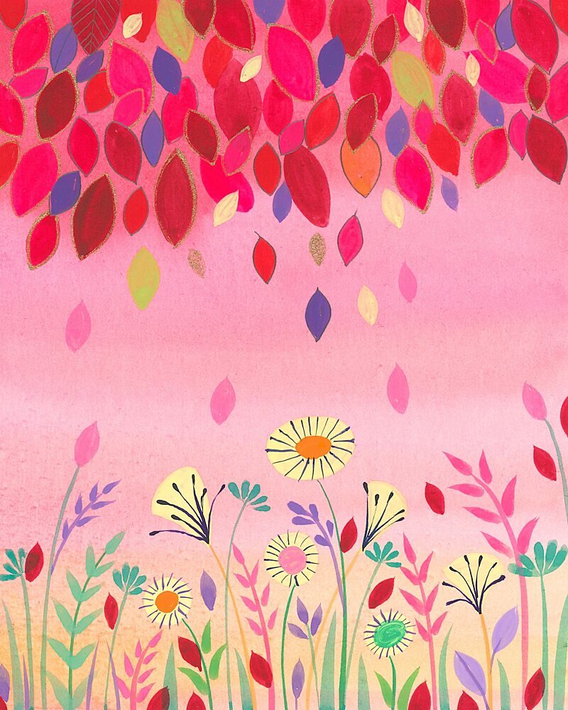 Falling Leaves art print by Isabelle Brent for $57.95 CAD