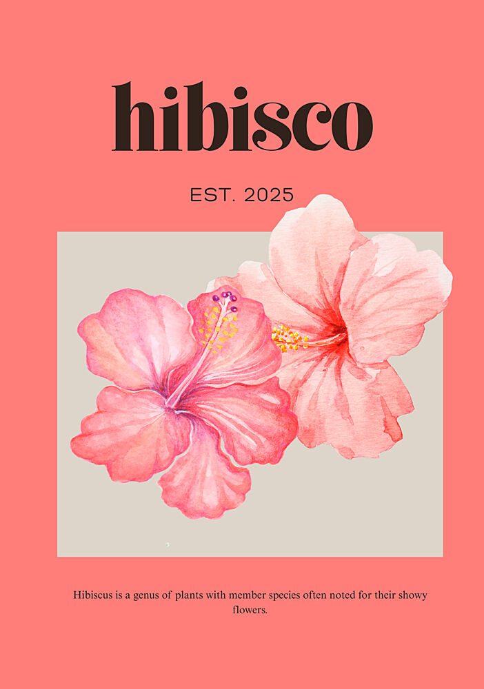 Delicate Pink Hibiscus art print by Elizabeth C for $57.95 CAD
