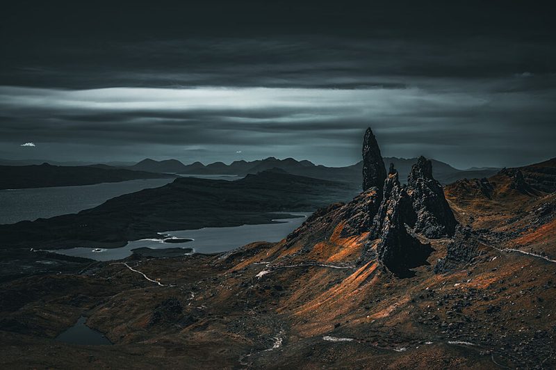 Dramatic Skye Landscape art print by Guy Wilson for $57.95 CAD