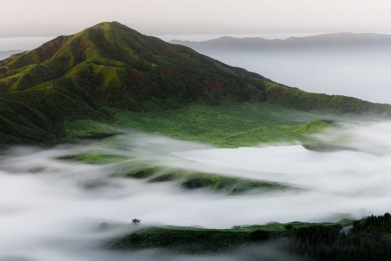 Misty Green Mountains art print by Takuya Onitsuka for $57.95 CAD