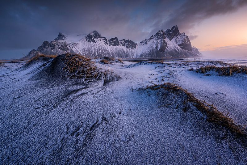 Snowy Mountain Coastline art print by Jorge Ruiz Dueso for $57.95 CAD