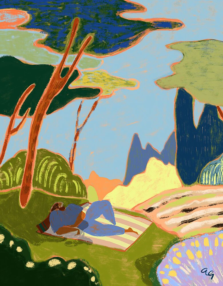 Respire art print by Arty Guava for $57.95 CAD