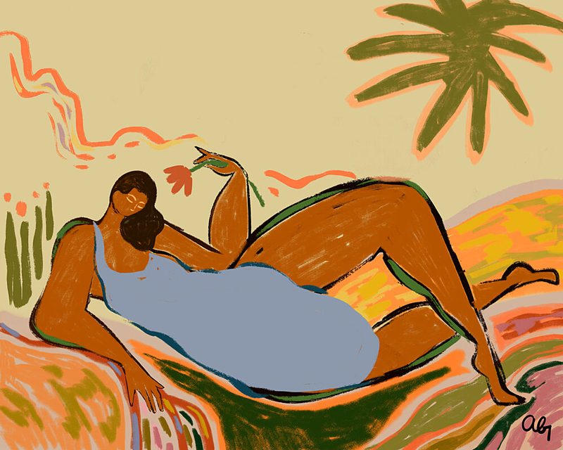 Rest and Relax art print by Arty Guava for $57.95 CAD