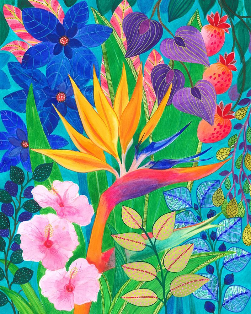 Floral and Foliage art print by Isabelle Brent for $57.95 CAD