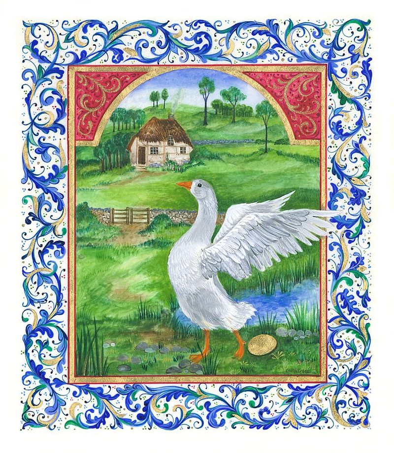 The Goose That Laid the Golden Eggs art print by Isabelle Brent for $57.95 CAD