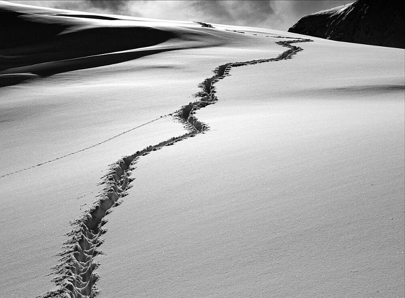 Snowy Mountain Path art print by Csaba Balasi for $57.95 CAD