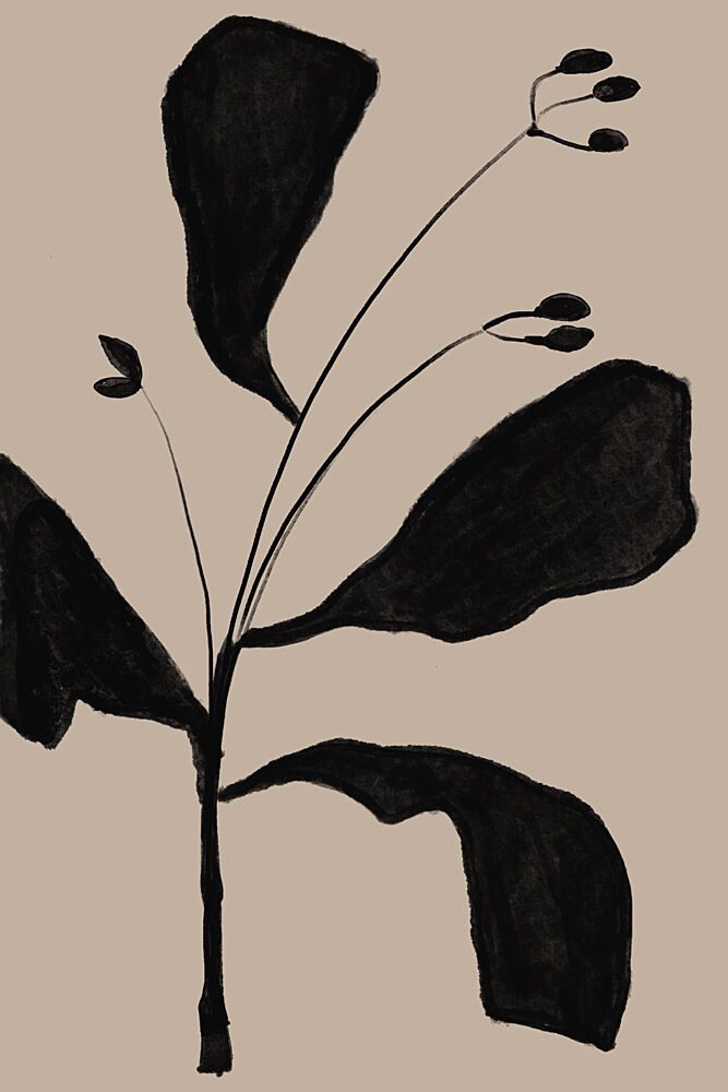 Simple Plant art print by The Miuus Studio for $57.95 CAD
