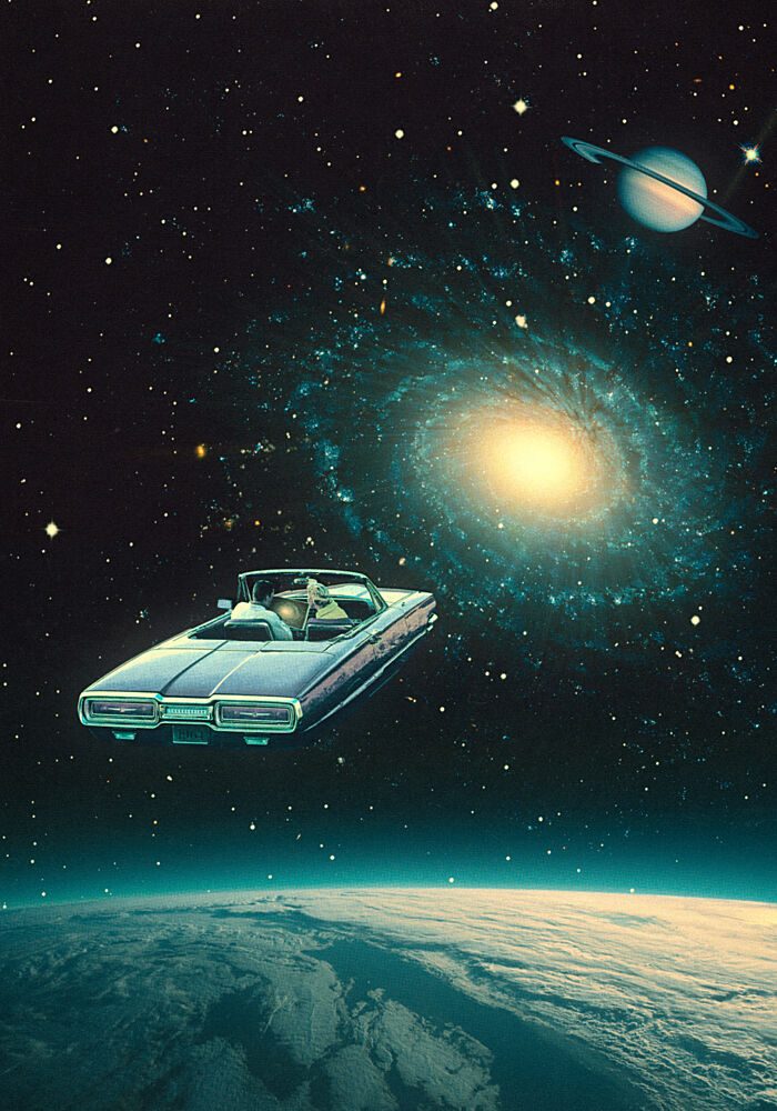 Driving Through the Cosmos art print by Taudalpoi for $57.95 CAD