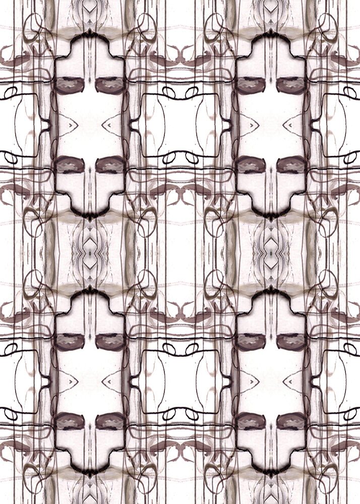 Elegant Abstract Pattern art print by Jenja Braun for $57.95 CAD