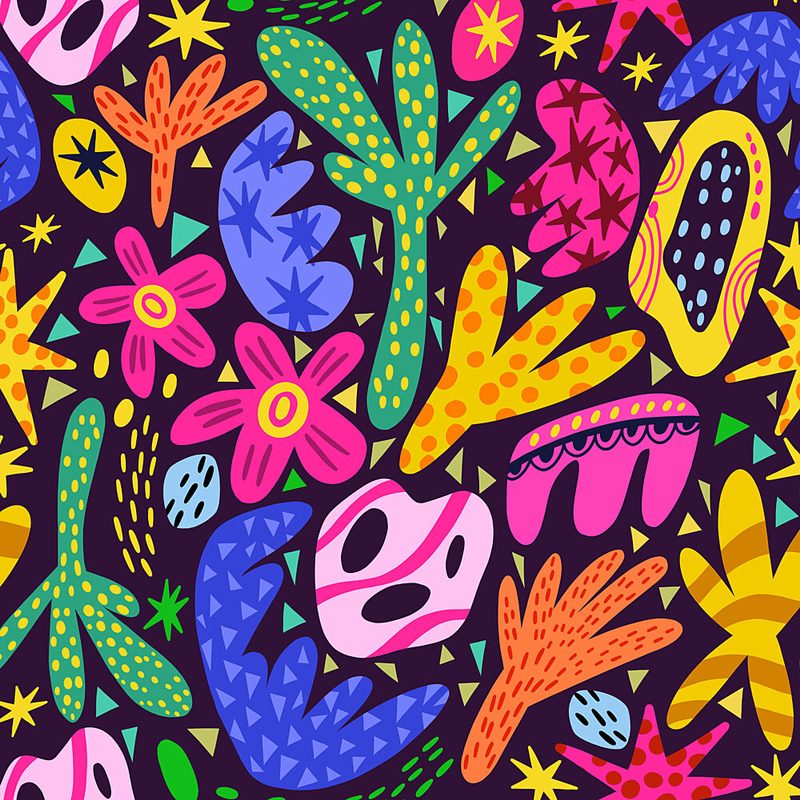 Playful Organic Shapes art print by Marusha Belle for $57.95 CAD