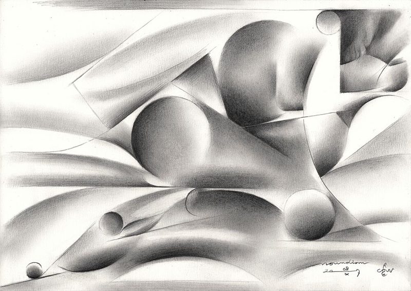 Dynamic Shadow Play art print by Corne Akkers for $57.95 CAD