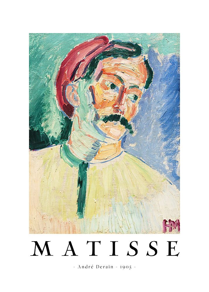 Andre Derain 1905 art print by Henri Matisse for $57.95 CAD