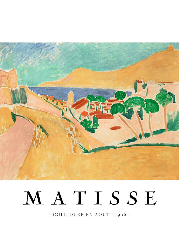 Collioure En Aout art print by Henri Matisse for $57.95 CAD