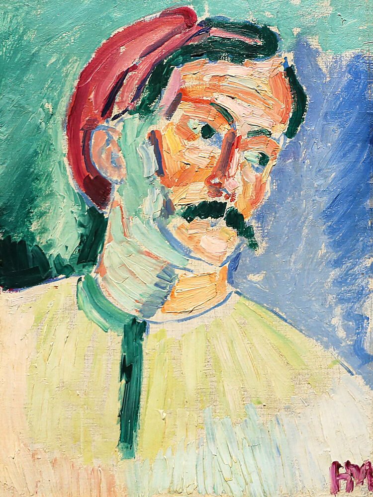 Andre Derain, 1905 art print by Henri Matisse for $57.95 CAD