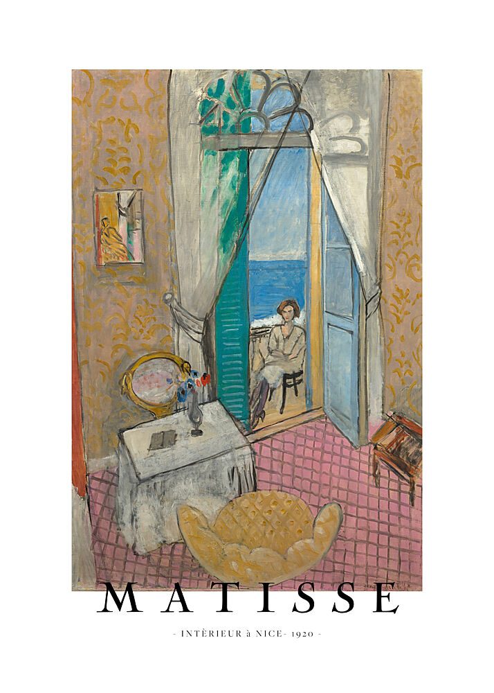Interieur a Nice art print by Henri Matisse for $57.95 CAD