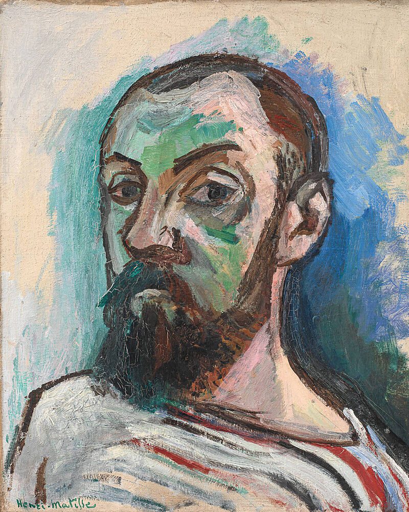 Self Portrait art print by Henri Matisse for $57.95 CAD