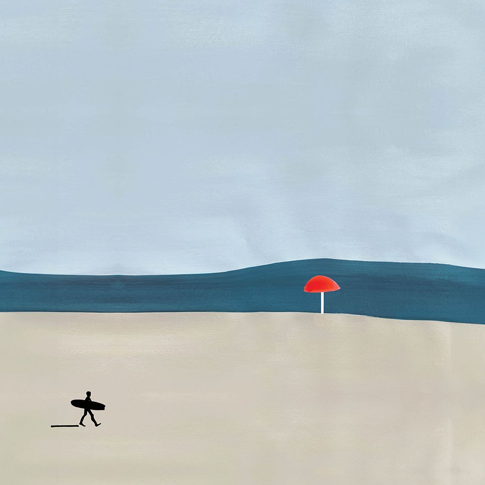 Surfers Solitude art print by Awol Art Alex for $57.95 CAD