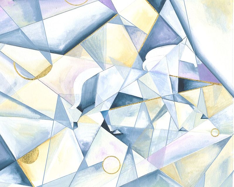 Cubist Horse art print by Isabelle Brent for $57.95 CAD